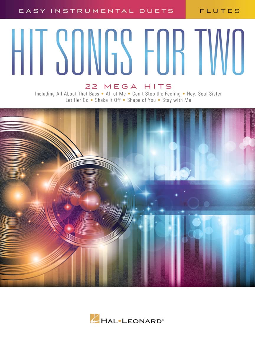 Hit Songs For Two Flutes: Easy Instrumental Duets