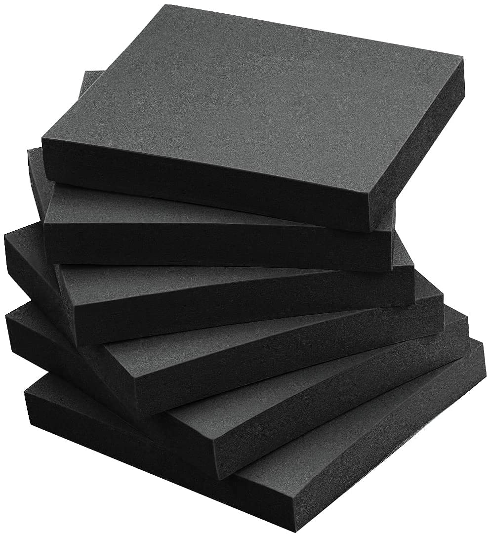 Early Buy 3x3 Sticky Notes Color Self-Stick Notes 6 Pads/Pack (Black)