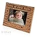 KATE POSH - Love at First Sight - I Love You Grandbaby - Baby Sonogram Photo Frame - Engraved Natural Wood Picture Frame (3 1/2 x 5 Horizontal)