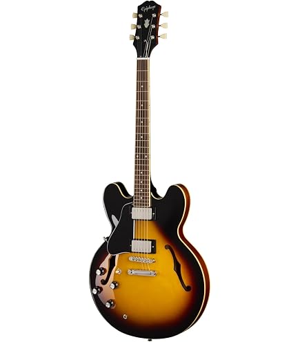 Amazon.com: Epiphone ES335 Semi Hollowbody Left Handed, Cherry