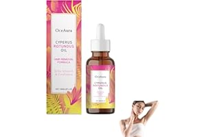 Cyperus Rotundus Oil for Hair Removal, Natural Hair Removal Care Soothing Moisturizing Oil, Reduce Ingrown Hairs and Smooth S