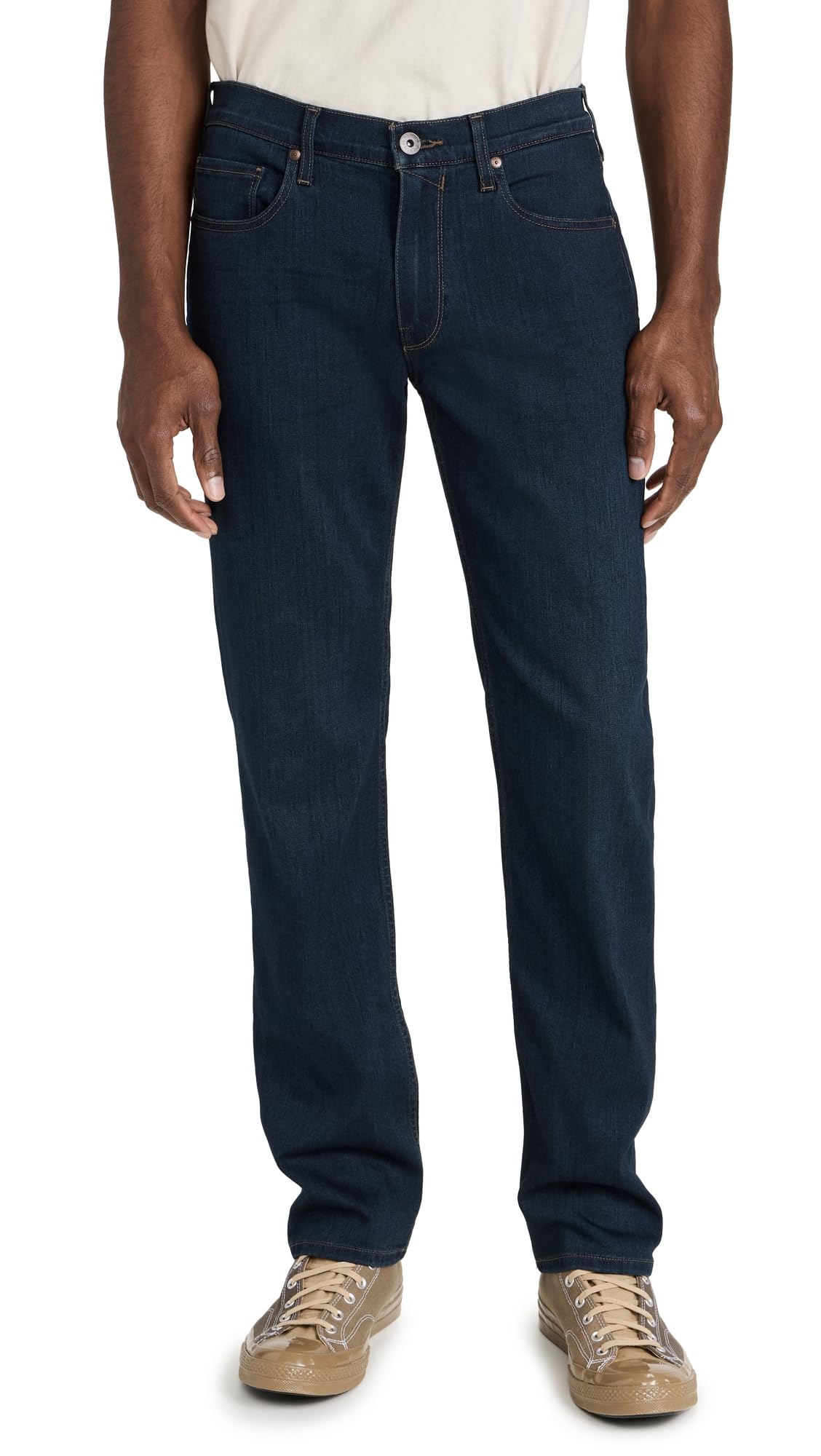Photo 1 of PAIGE Men's Normandie Transcend Straight Jeans, Cellar, 34