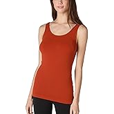 NIKIBIKI Women Seamless Basic Jersey Tank Top, Made in U.S.A, One Size