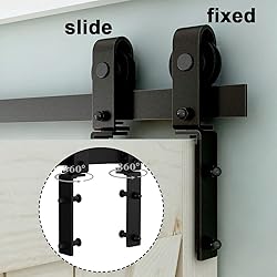 LTIYITL 5FT Bi-Folding Sliding Barn Door