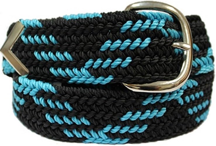 M&F Western Double S Men's Braided Belt Turquoise Buy Online at Best