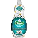 PalmoliveUltra Liquid Dish Soap | Soft Touch on Hands | Tough-on-Grease | Concentrated Formula | Coconut Water & Jasmine Scent - 20 Ounce Bottle (Pack of 2)