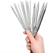 Coopay 6.5mm Circular Knitting Needles 40cm Stainless Steel view 6