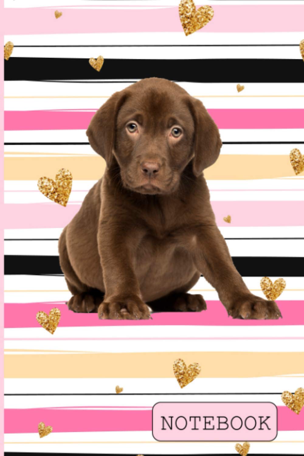 Notebook: Chocolate Labrador: Lined | 6"x9" |150 Pages | Dog Lover gift