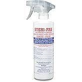Steri-fab All-in-One Disinfectant &amp; Insecticide Spray &ndash; Kills Bed Bugs, Fleas, Mites, Roaches, Viruses, Fungi, &amp; Odors &ndash; Quick-Drying, Non-Residual, 16 Ounce Sprayer Bottle