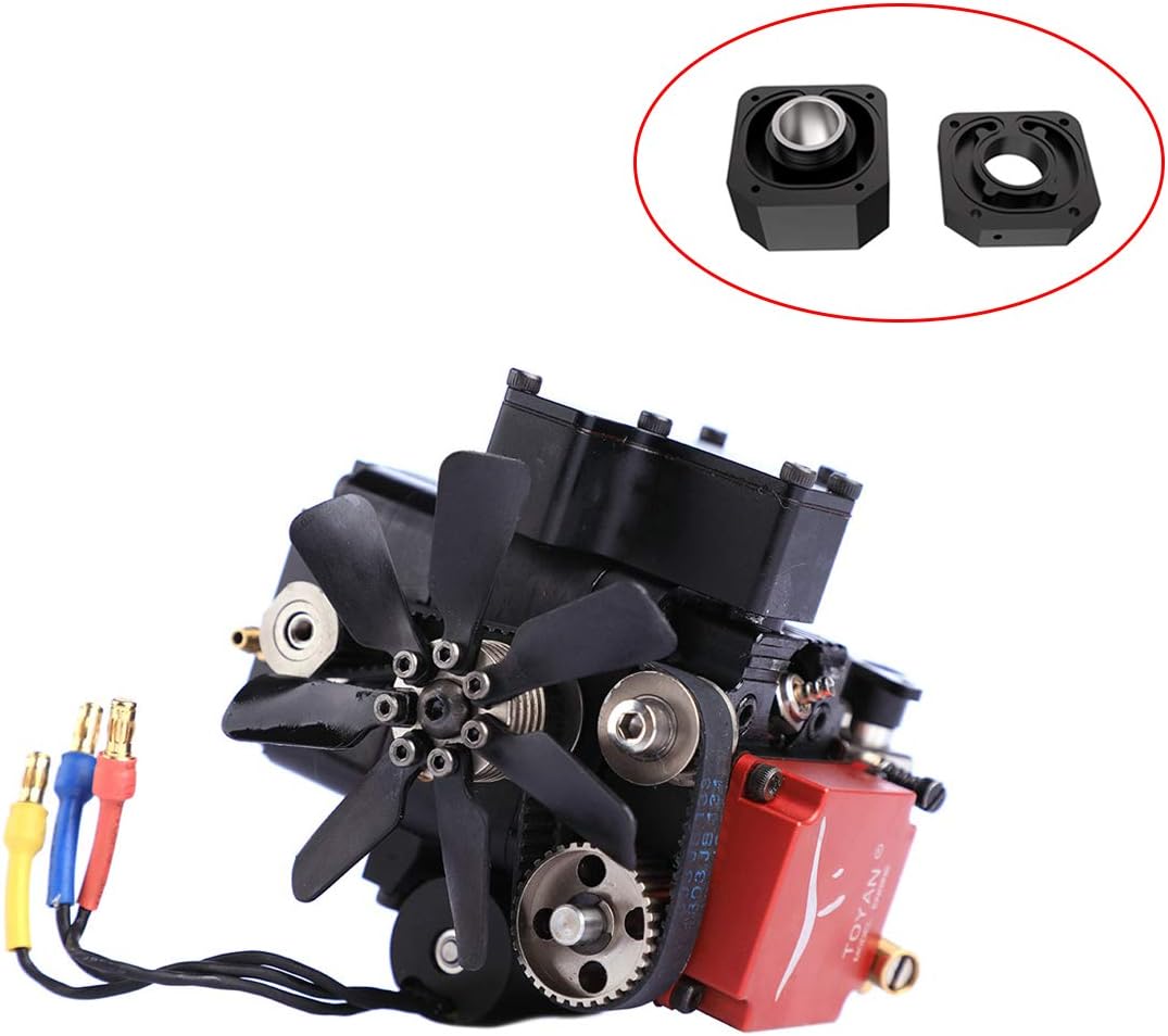 RAVPump Enginediy 4 Stroke RC Engine Water Cooler Methanol Engine Toyan Engine for 1:10 1:12 1:14 RC Car Boat Airplane - FS-S100(w)