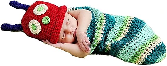 Amazon Co Jp Echana ベビー用着ぐるみ ベビー コスチューム 赤ちゃん 着ぐる かわいいあおむし 新生児 出産祝い 寝相アート ベビー服 仮装 男の子 女の子 写真撮影用 誕生記念 百日記念 服 ファッション小物