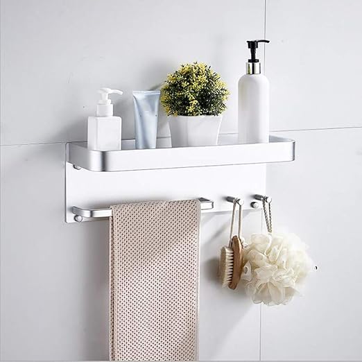 no drill shower storage
