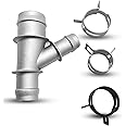 Upgraded Aluminum Radiator Coolant Hose Y Connector Coolant Hose Junction 47157 Compatible with Chevrolet 1999-2013 Silverado Suburban Tahoe Avalance For GMC Sierra Yukon For Cadillac Escalade