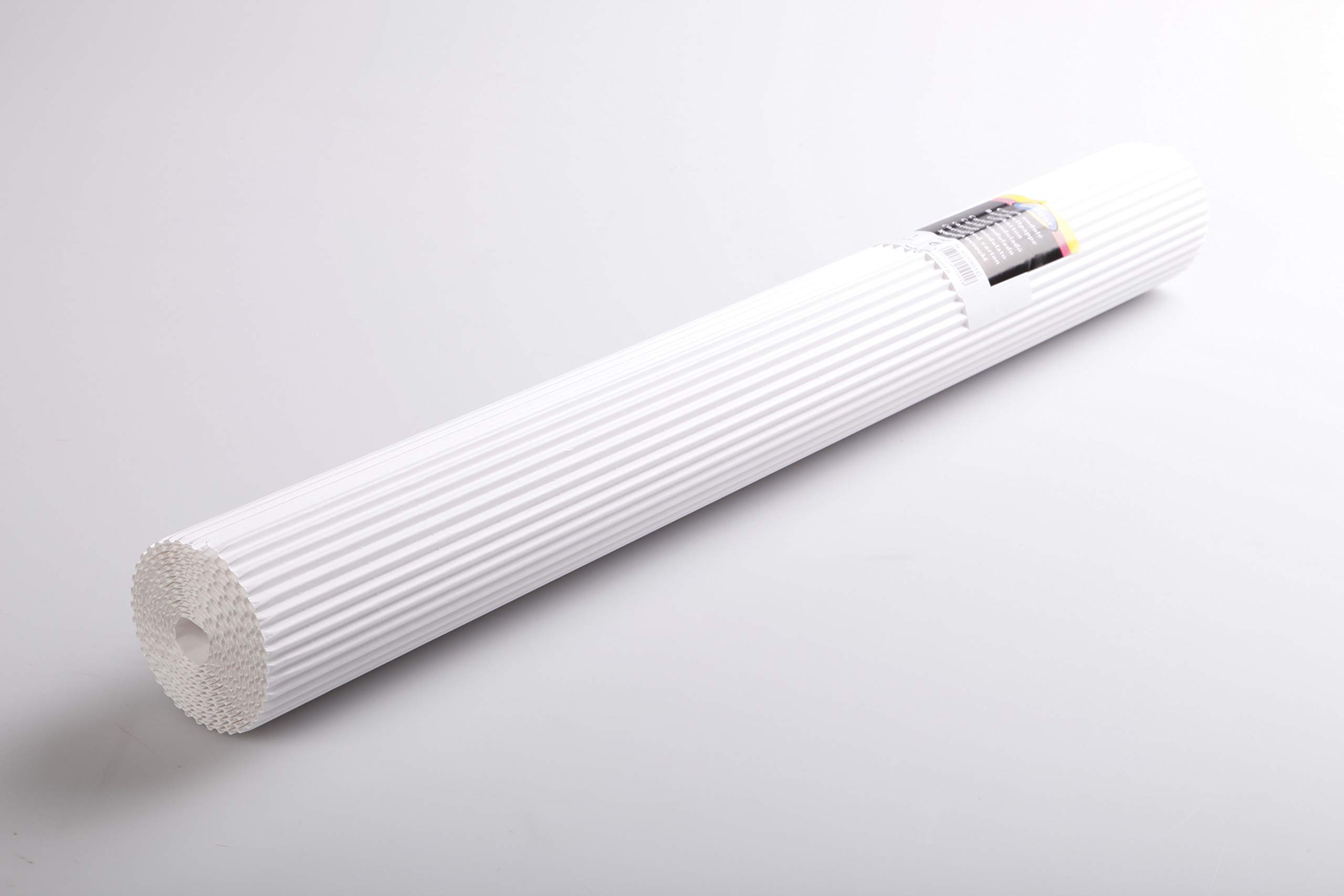 Clairefontaine 451001C Maildor Corrugated Cardboard Roll, 2 x 0.70 m, 175 g - White — image 1