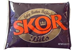 HERSHEY'S Skor Toffee Bits, 3-Pounds