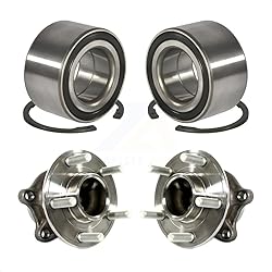 Front Rear Wheel Bearing And Hub Assembly Kit For