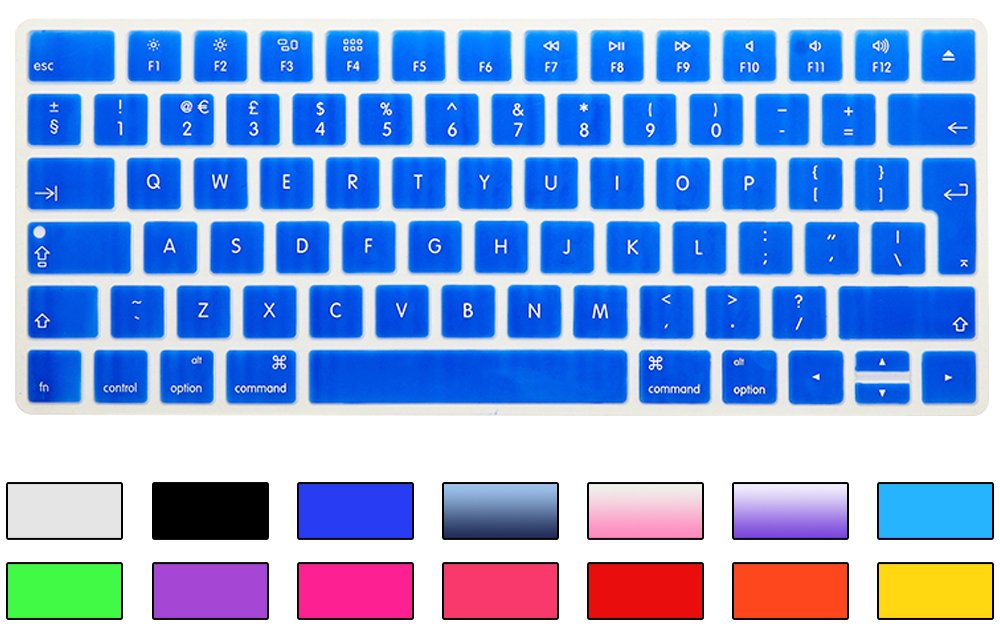 European/ISO Keyboard LayoutRainbow A1644,2015 Released HRH EU/UK