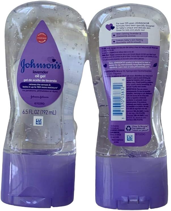 johnson and johnson body oil gel