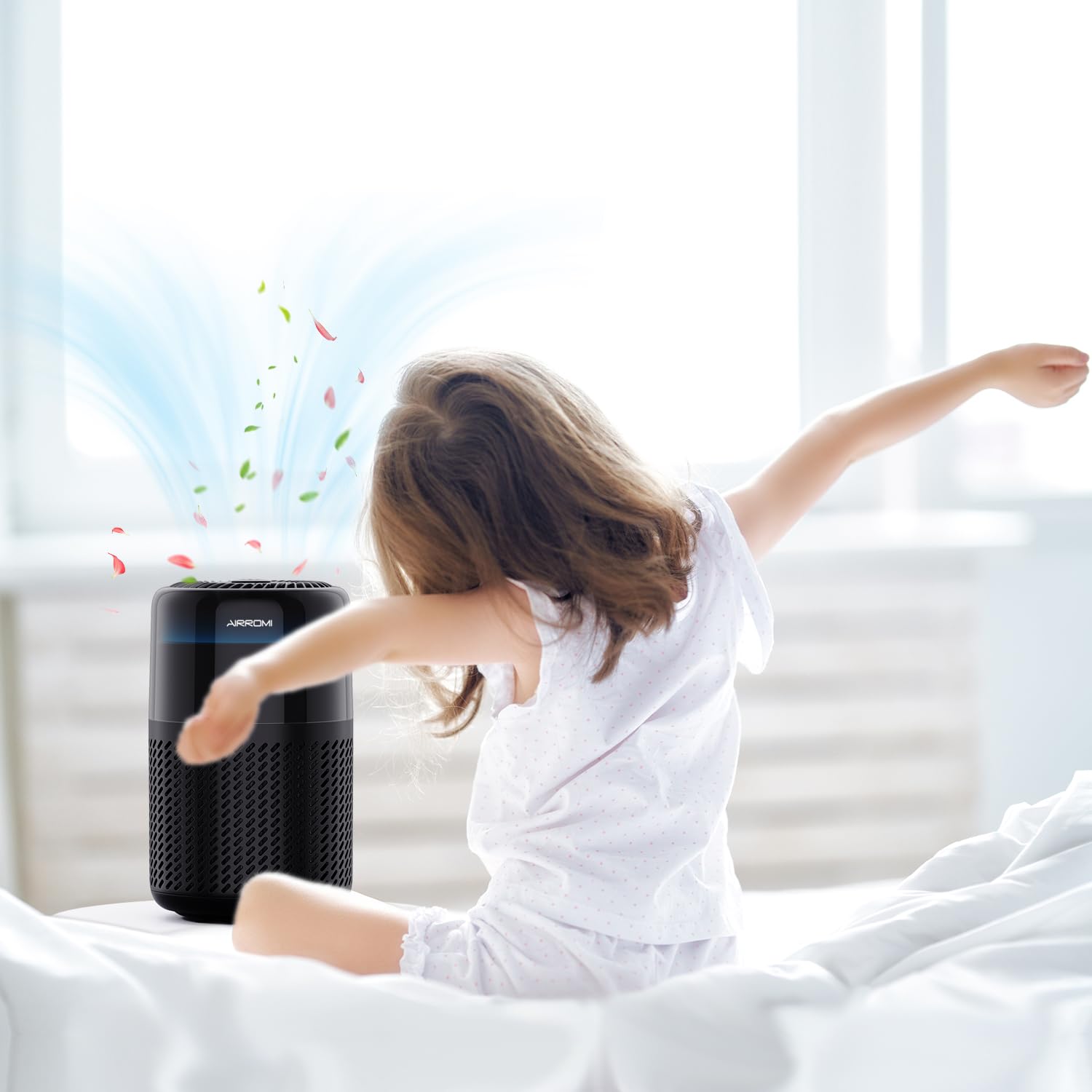 AIRROMI Aromatherapy Cotton Pads compatible with A2001, A2002, and A2005 Pet Air Purifiers for Better Sleep, Ideal for Pet Owners 1 Pack of 12