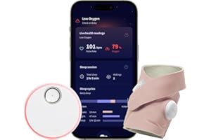 OWLET Dream Sock – Smart Wearable Baby Monitor - Infant Pulse Oximeter Tracks Oxygen & Heart Rate | Parents Receive Alerts, Sleep & Health Insights via App | FDA Cleared