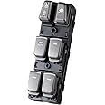 SOAESCN 935703S000RAS Front Left Driver Side Master Power Window Switch for Hyundai Sonata 2011 2012 2013 2014 2015 Door Lock Window Switch Control Button OE# DWS455 1S15802 1S17167 (Gray Color)