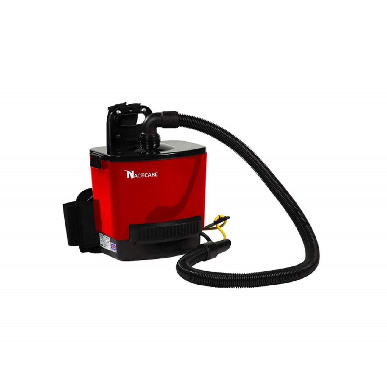 NaceCare RSV130 Back Pack Vacuum, 1.5 Gallon Capacity, 1.6HP, 114 CFM Airflow, 42' Power Cord Length