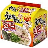 うまかっちゃん 熊本 火の国流とんこつ 香ばしにんにく風味 5個パック
