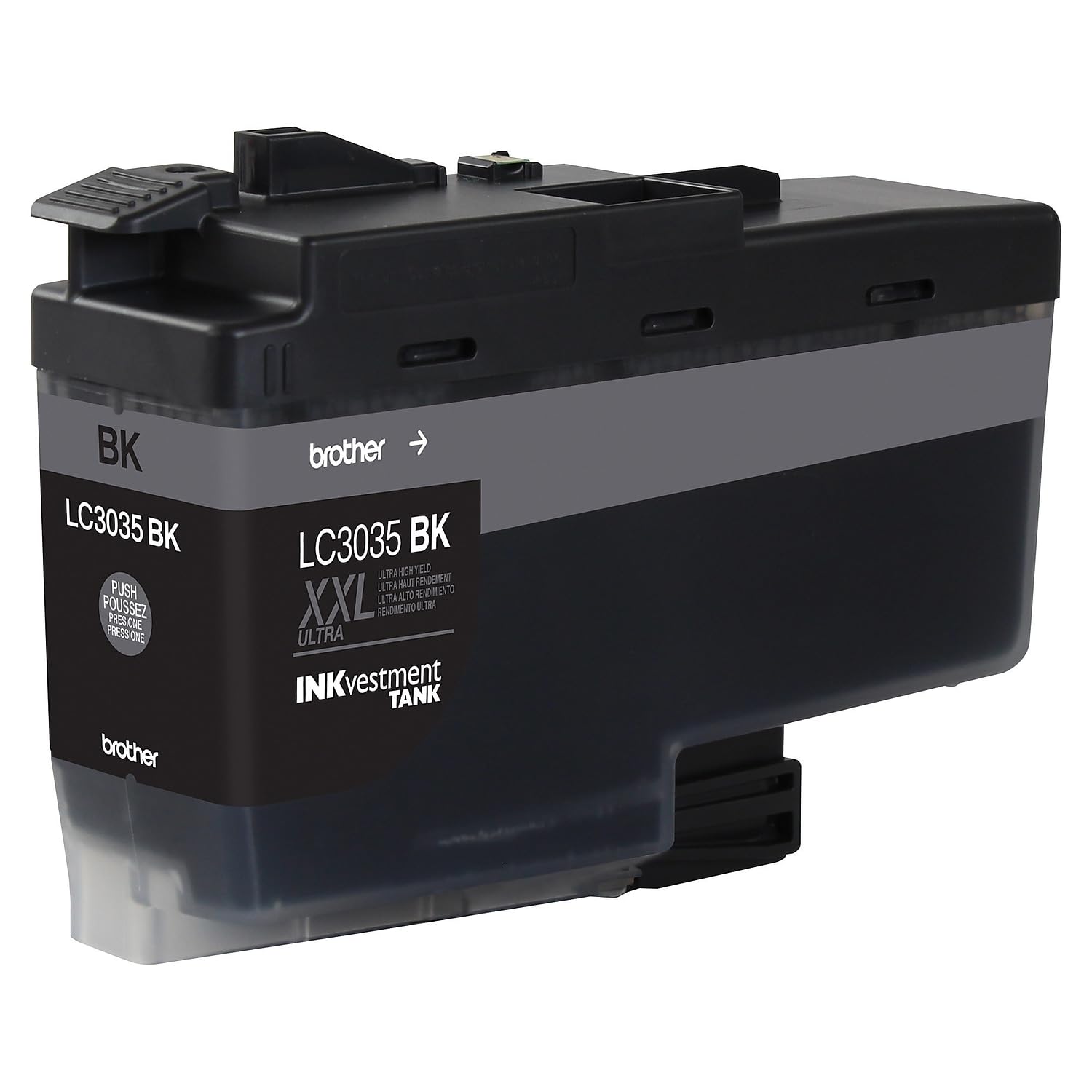 Brother Genuine LC3035BK, Single Pack Ultra High-Yield Black INKvestment Tank Ink Cartridge, Page Yield Up to 6,000 Pages, LC3035, Amazon Dash Replenishment Cartridge