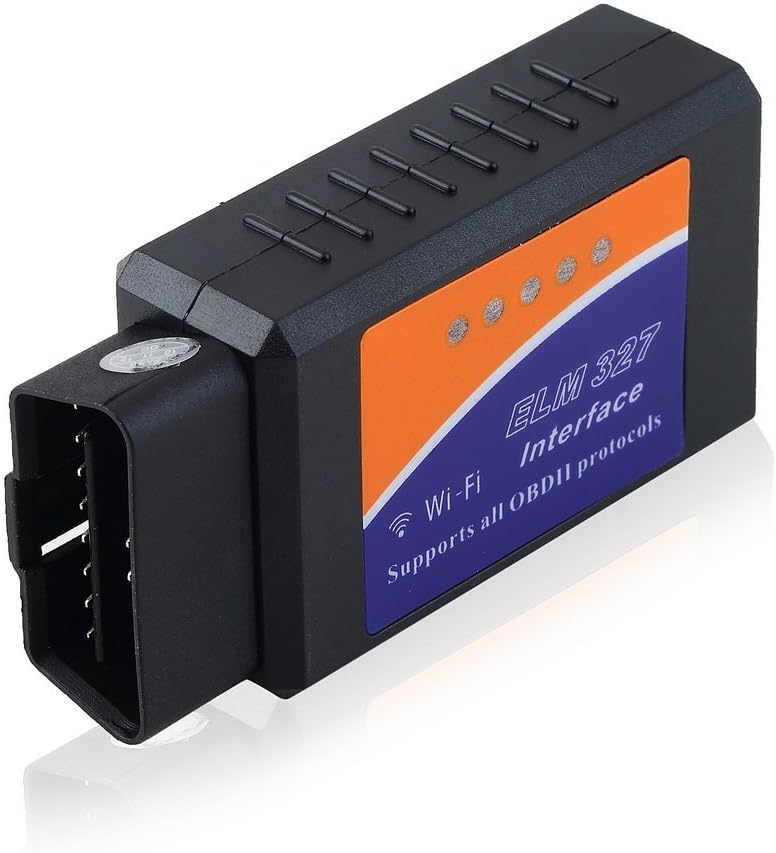 AXIONG ELM327 WIFI OBD2 OBDII Wireless Car Diagnostic Reader Scanner Adapter for iPhone (Black)