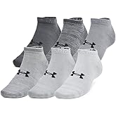 Under Armour Unisex Essential Low Socks 6 Pack