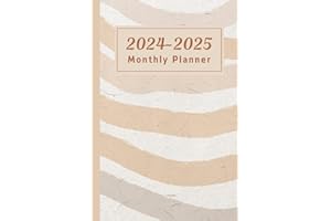 Monthly Planner 2024-2025 Canada: 2 Year from January 2024 to December 2025