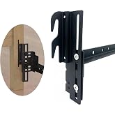 ZhouDaShu 4 Pcs Headboard Adapter Brackets, Bed Frame Bracket Extenders for Headboard, Headboard Adapter Kit for Metal Frame, Headboard Attachment Kit, Bed Frame Hooks Bracket for Headboard