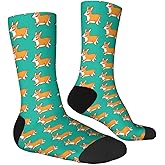 DROEYROEST Novelty Funny Crew Socks Casual Athletic Socks for Men Women Crazy Short Socks Gift