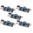 DAOKI 5 PCS IR Infrared Obstacle Avoidance Sensor Module for Arduino Smart Car Robot 3-Wire