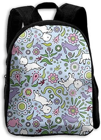 NHRTYHFWDG Customized School Backpack Spring Sheep(1204) Childrenâ€s Backpack,Shoulders Bag,Casual Backpack,Travel Backpack