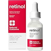 Retinol Serum for Face | Fine Line and Wrinkle Reducer Serum | Nightly Hydrating Facial Serum with Hyaluronic Acid, Vitamin E, Squalane and Aloe Vera | Collagen Enhancer | 1 o