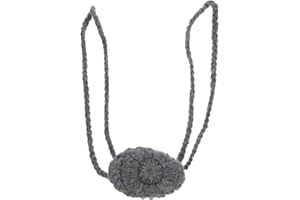 NUOBESTY Grey Nose Warmer Handmade Synthetic Material Nose Cover for Cold Weather Breathable Warm Mask for Men Women Outdoor Protection