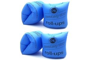 Topsung Floaties Inflatable Swim Arm Bands Rings Floats Tube Armlets for Kids and Adult