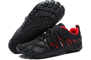 MIFAWA Barefoot Shoes Men Wide Toe Box Zero Drop Water Shoes Men for Gym Workout Minimalist Weightlifting Cross-Trainer Running Hike Grounded Footwear