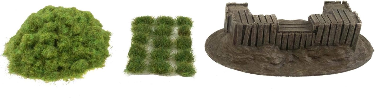 War World Gaming World at War Wooden Bunker Defensive Position & Scenery Kit – 28mm WW2 Normandy Wargame Terrain Model Diorama