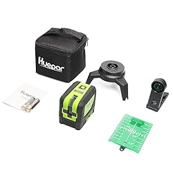 Huepar 3 - Point Laser, Self-leveling Green Beam