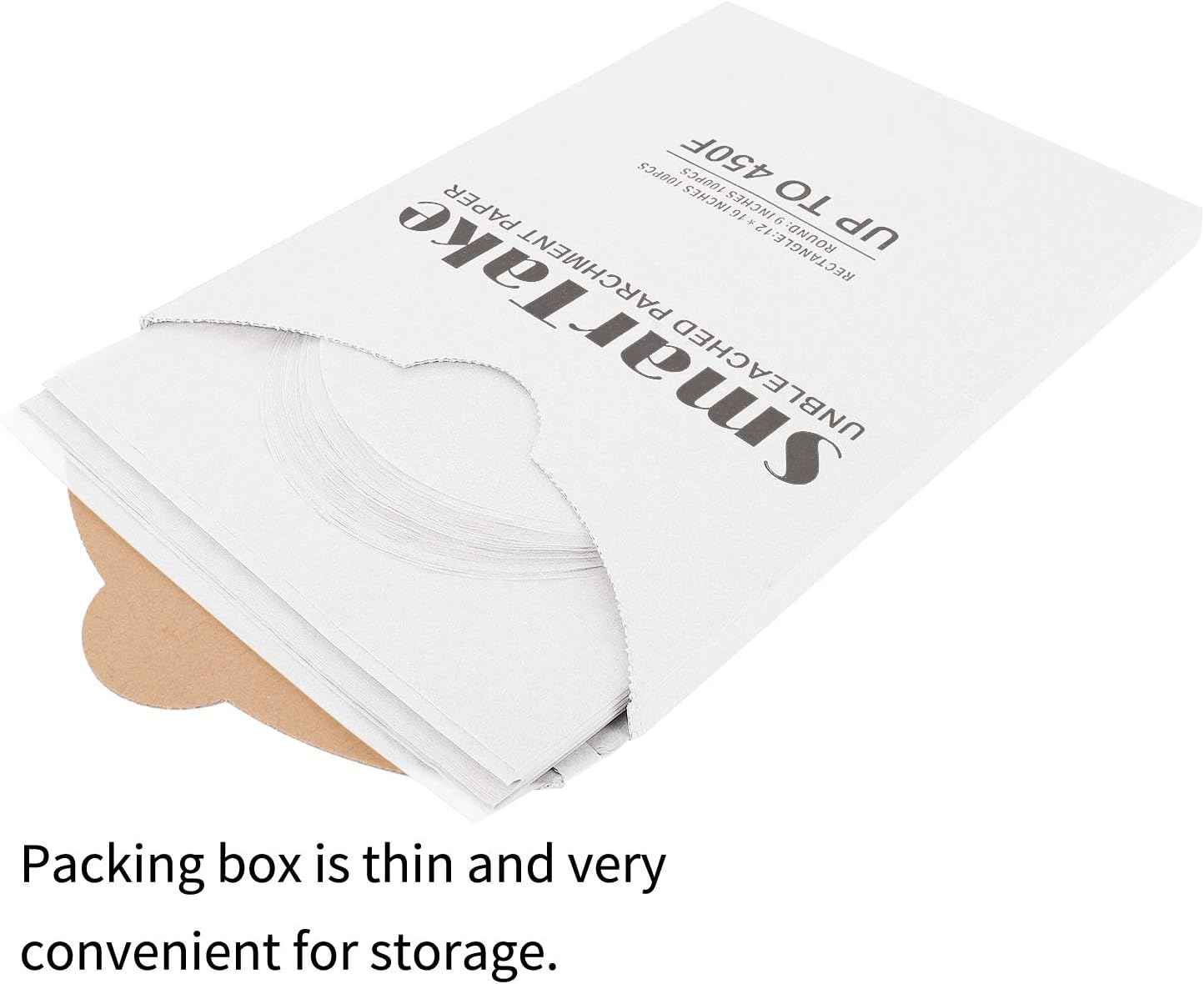 SMARTAKE 200 Pcs Parchment Paper Non Stick 100 Pcs 12x16 SMARTAKE 200 Pcs Parchment Paper Non Stick 100 Pcs 12x16