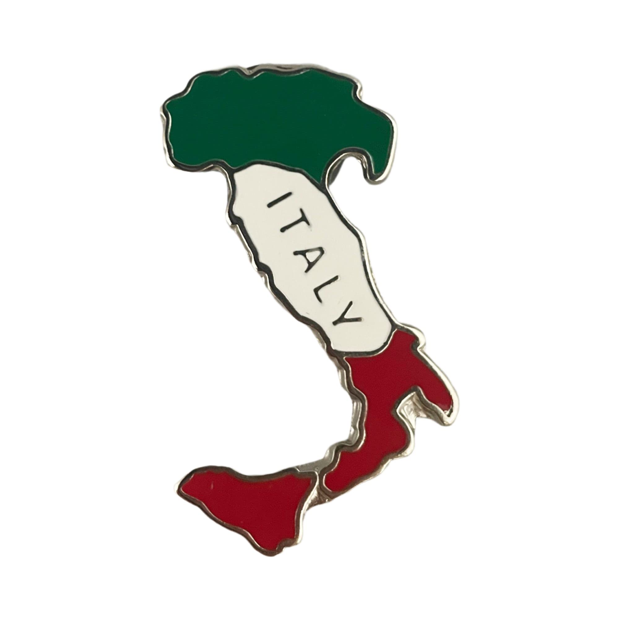Tourist Magnet For Whiteboards Refrigerators and Metal Objects - Powerful Magnet Made in Italy - Souvenir Magnets and Collectible (Italy tricolore)
