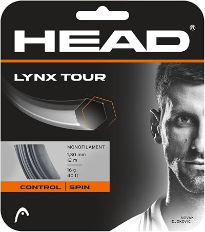 HEAD Unisex Adult Lynx Tour Tennis String Set Grey 16
