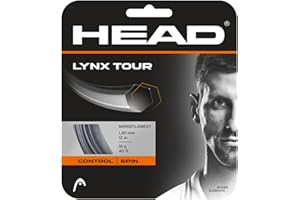 HEAD Unisex – Adult's Lynx Tour Tennis String, Grey, 16
