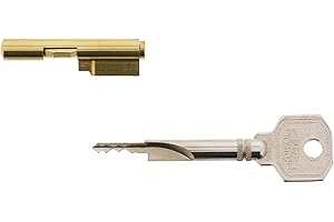 Burg-Wächter E 6/2 SB 4271 Keyhole Mortise, Room Door Lock, 6mm, Gold