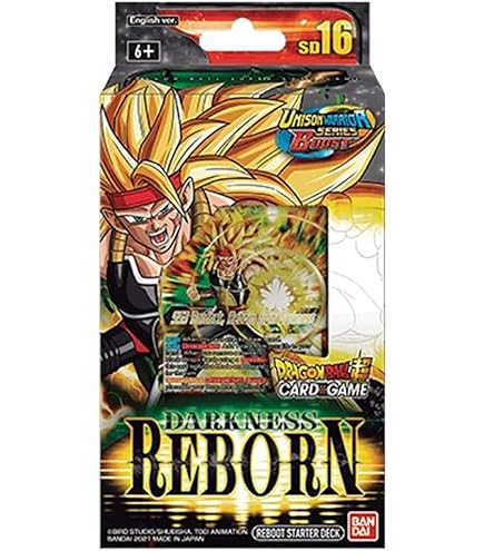 Amazon.com: Dragon Ball Z Super The Dark Invasion Starter Deck Series 3  Cross Worlds : Toys & Games