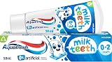Aquafresh Kids Milk Teeth Toothpaste 50ml Brand New 0.8% Fluoride