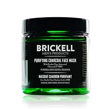 Download Amazon Com Brickell Men S Purifying Charcoal Face Mask Natural And Organic Activated Charcoal Mask With Detoxifying Kaolin Clay 4 Ounce Unscented Beauty PSD Mockup Templates