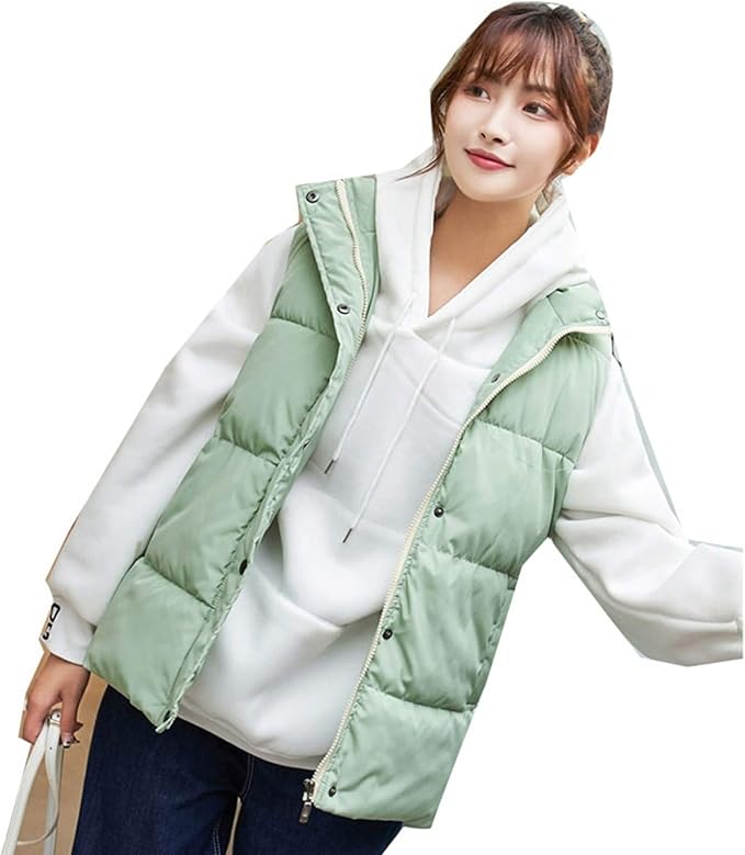 Amazon ダウンジャケット レディース 軽量 ショート 暖かい ウルトラライト ダウンベスト 防寒 ノースリーブ 厚手 中綿 ジャケット コート アウター 綿入れ ライトダウンジャケット 通勤 オシャレ アウトドア 通学 アクティブベスト 通販